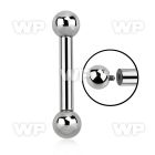 44t 316l steel big gauge tongue barthickness of 8g 3mm tongue piercing