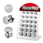 4a8mde display board w steel fake plug out silicon o ring size belly piercing