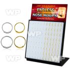 4auxjfye 18kt gold finish color silver endless nose rings 96