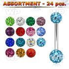 4b2k99 of steel belly bananas 1 6mm 5mm 6mm ball ferido glue belly piercing