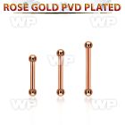 bbettb2 rose gold steel eyebrow barbell w 2 2mm balls