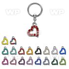 bcrs542 steel bcr 1.2mm w a crystal studded heart shaped design