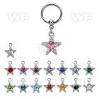 bcrssar 316l steel bcr 1.2mm w a a round crystal studded star