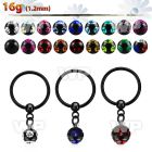 bcrtsmj black steel bcr 1.2mm w multi jewel ball