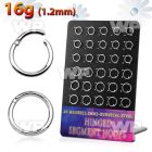 brsegh4 board w 30 316l steel hinged segment ring 16g 