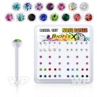 bxa35 box w 120 bio  flex nose bones w 2.5mm crystals