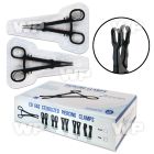 clampb sterilized single use piercing clamp slotted top forceps