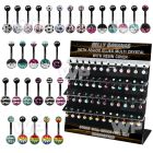 dmcd10 display w anodized belly banana w mix design ferido ball