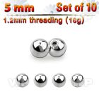 f47bs3 pack 5mm surgical steel balls 1 2mm threading 