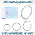 g3i3xkp presterilized steel hinged segment clicker twisted