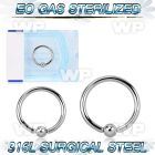 g46aet3 sterilized implant grade steel captive hoop