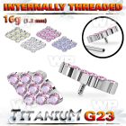 h3xgks8u titanium top cz diamond shape cnc setting