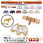 h3xgkz8u titanium top three claw marquise cz