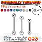h44wc4z8 titanium internal brow bar 3mm crystal balls