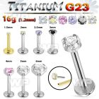 hb4m84mgey titanium labret stud 16g threadless press fit top