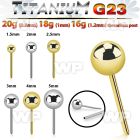 hm8u4 implant grade titanium threadless top ball