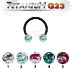 hr64das6 ion plated g23 titanium cbr horseshoe 1 6mm 5mm ferido ear lobe piercing
