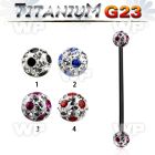 hr8udas7 ion plated g23 titanium industrial barbell 1 6mm 5mm mul 