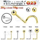 hu3ou54 titanium nose screw threadless press fit top ball