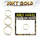 i83wbkk 10kt gold seamless ring 22g