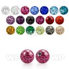jda03 4mm multi crystal ball epoxy cover 1 2mm threading 