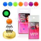 m2rit 3mm magnetic fake tragus stud glow in the dark ball belly piercing