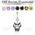 mcdvd21 steel belly banana w and a sterling silver owl dangling