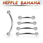 npbnb4 316l steel nipple banan) with two 4mm balls