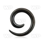 o3mir ion plated surgical steel coil taper plug ear lobe piercing