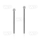snyb20 steel bend it nose stud w a 2mm ball shaped top