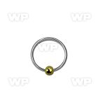 u3psi4 silver 925 nose ring gold plated ball an outer diamet nose piercing