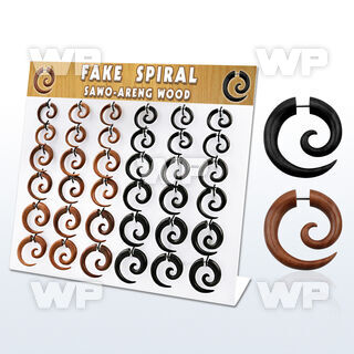 dmxp18 cheaters  illusion plugs and tapers organic body jewelry ear lobe