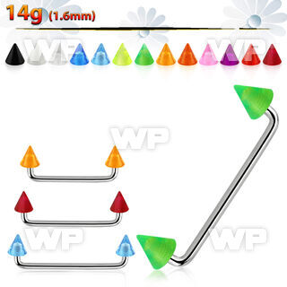 3h1qus surgical steel surface barbell 1 6mm 90 degree angle 5mm surface piercing