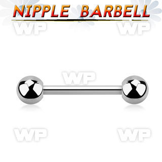 44umi surgical steel nipple barbell 1 6mm 5mm ball nipple piercing