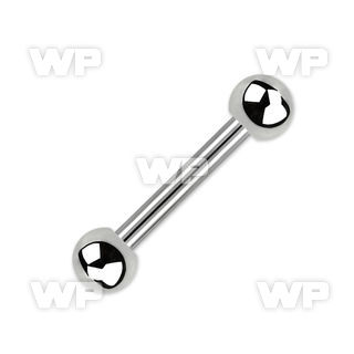 44w4k surgical steel eyebrow or helix barbell 1 2mm 2mm ball eyebrow piercing