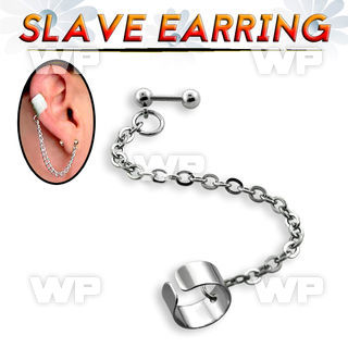 44waky surgical steel barbell 1 2mm 4mm ball s length 6mm 1 4 ear lobe piercing