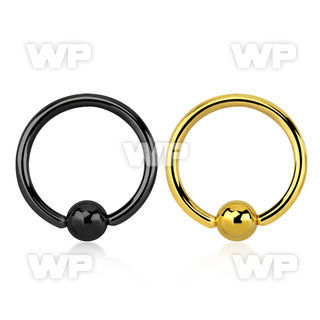 46arek black ion plated surgical steel cbr horseshoe 2mm 6mm ear lobe piercing