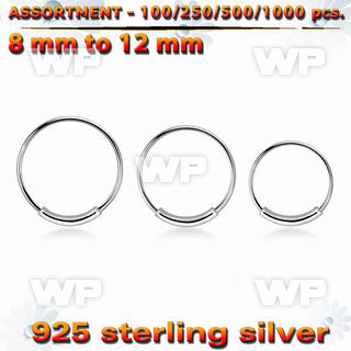 4b2kt9 silver 925 endless nose rings an outer diameter nose piercing