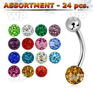 4b2ktp of steel belly bananas 1 6mm 5mm steel ball 6mm ball belly piercing