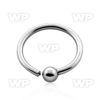 4w1a3 surgical steel fixed bead ring 1 2mm 3mm ball ear lobe piercing