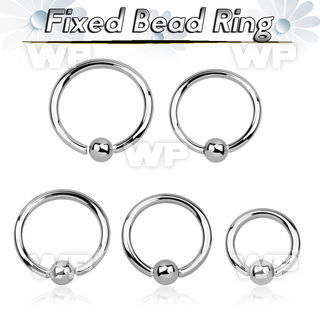 4w1aey surgical steel fixed bead ring 1 2mm 3mm ball ear lobe piercing