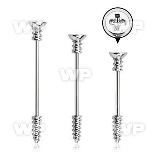 8u13xzy3 surgical steel industrial barbell