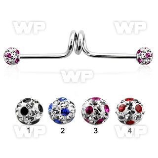 8u6das7 316l steel industrial twister barbell 1 6mm 5mm multi 