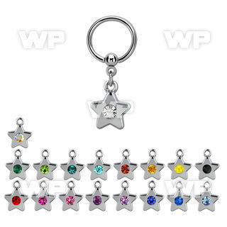 bcrs398 steel bcr 1.2mm w a star w single crystal in the center