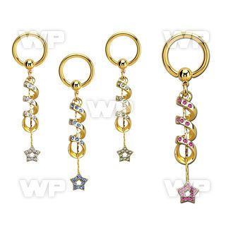 bcrtg701 gold pvd plated steel bcr 1.6mm w coil w a small star