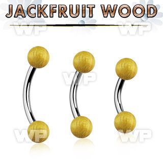 bnjf5 organic belly banana w 5mm jack fruit wood balls