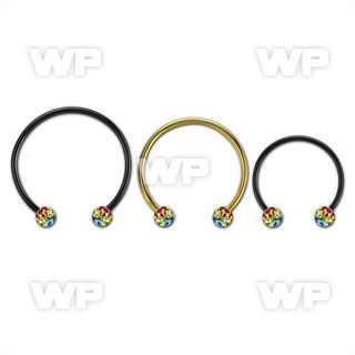 cbmtfg5l xxl black steel cbr 5mm multi crystal balls w rb colors 