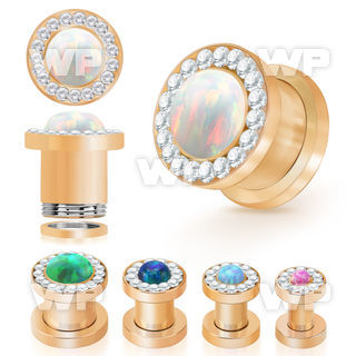 drr36m65 rose gold pvd steel screw fit eyelet synthetic opal