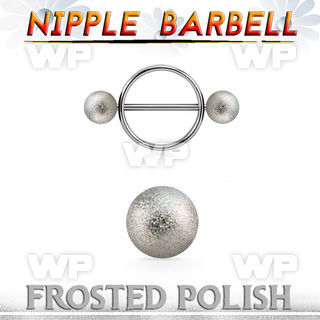 fonpe6 steel round nipple shield w 6mm frosted steel balls