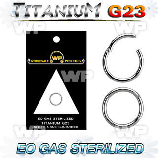 gh3wixet presterilized titanium hinged segment clicker 18g